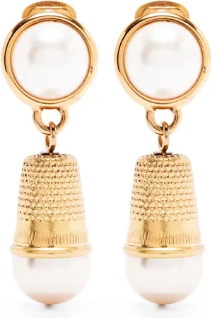 Moschino Thimble clip-on earrings
