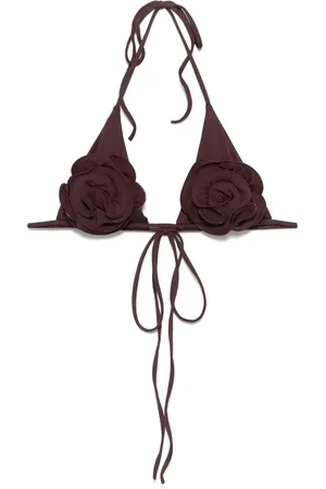 MAGDA BUTRYM Floral bikini top