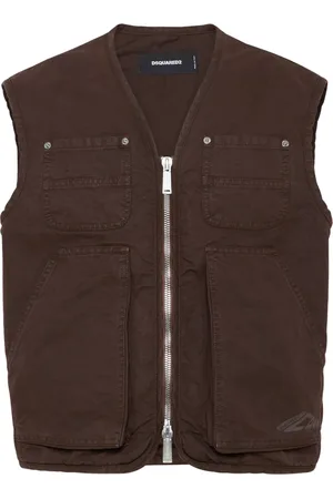 Dsquared2 Logo zip-up gilet