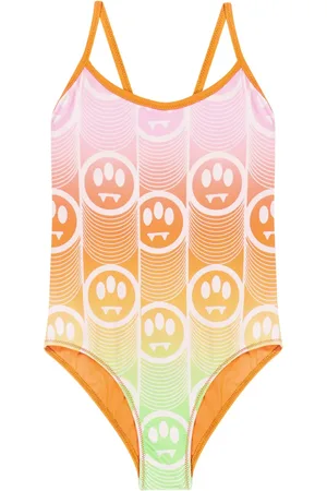 BARROW Logo-print swimsuit