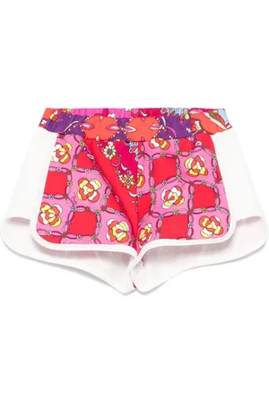 PUCCI Junior Floral-print shorts