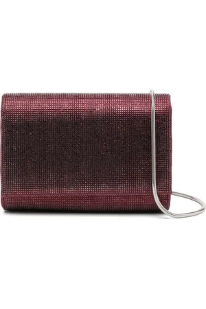 RENE CAOVILLA Crystal-embellished crossbody bag