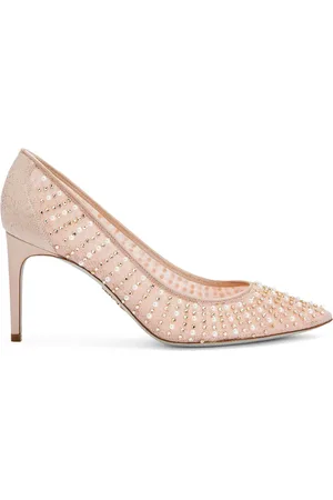 RENE CAOVILLA 80mm lace pumps