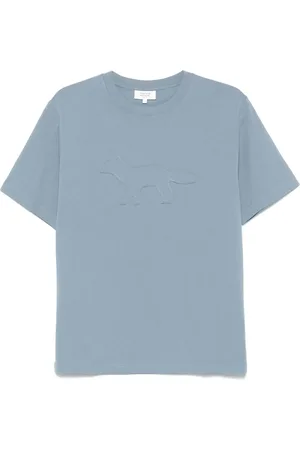 Maison Kitsuné Profile Fox-patch T-shirt
