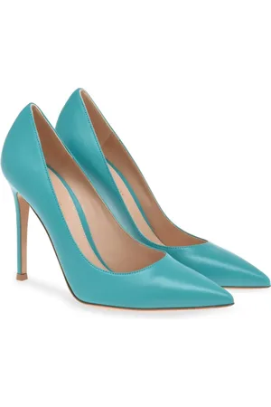 Gianvito Rossi 105mm leather pumps