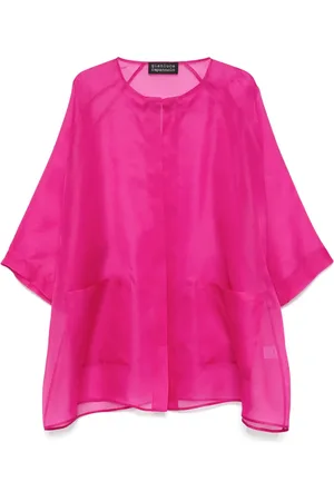 GIANLUCA CAPANNOLO Silk coat
