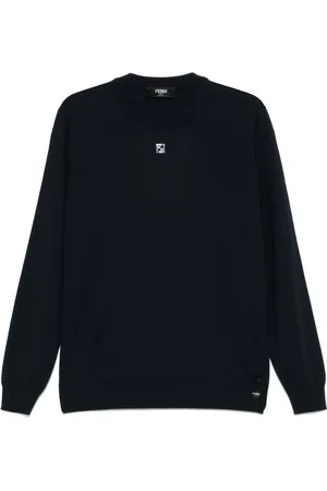 Fendi FF-logo plaque sweater