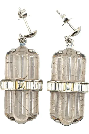 LOUIS VUITTON 2011 Brass Book Le Reille Rock My World Earrings costume earrings