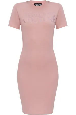 VERSACE Shimmer appliqué dress