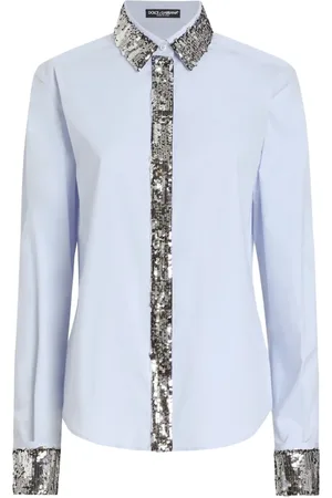 Dolce & Gabbana Sequin-embellished shirt
