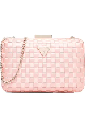 Guess Logo-plaque clutch bag