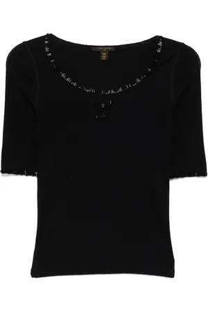 LOUIS VUITTON 1990-2000s short sleeve top