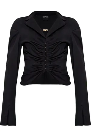 VERSACE Drape detailing shirt