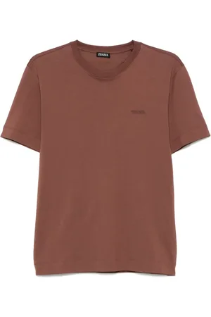 Ermenegildo Zegna Logo-embroidered T-shirt