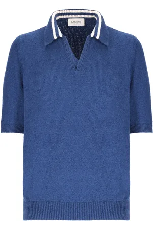 LANEUS Knitted polo shirt