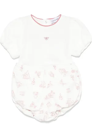 Emporio Armani Logo-print shorts set (set of two)