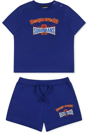 Dsquared2 Logo-print short sleeves tracksuit