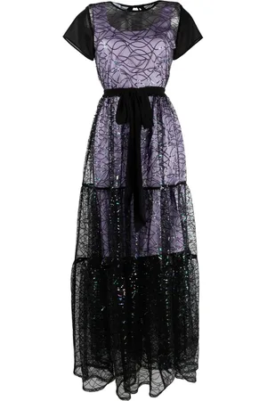 Baruni Halle sequinned tulle dress