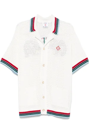 Casablanca Crochet Sporty shirt