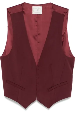 FORTE FORTE Textured waistcoat
