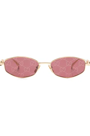Gucci Geometric-frame sunglasses