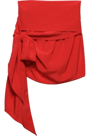 Prada Crepe de Chine mini skirt