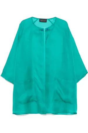 GIANLUCA CAPANNOLO Silk coat