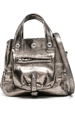 JÉRÔME DREYFUSS Billy lamé-effect tote bag