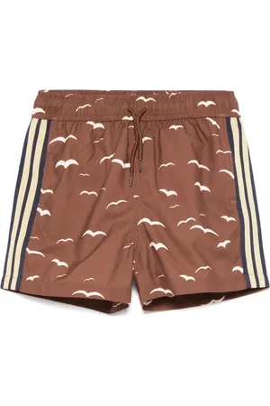 Mini Rodini Seagull-pattern swimshorts