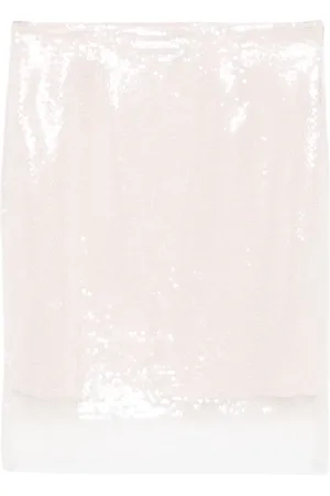 ROTATE Sequinned mini skirt