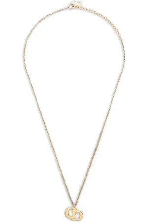 Dior 2000s CD logo necklace