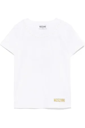 Moschino Crystal embellishment T-shirt