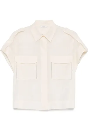 PESERICO SIGN Ball chain-detailed shirt