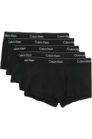 Calvin Klein Logo-waistband briefs (pack of five)