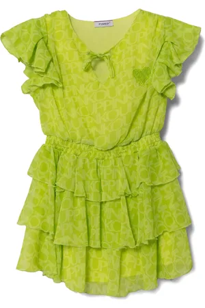 Pinko Ruffle detailing dress