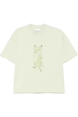 Maison Kitsuné Lady Fox-print T-shirt