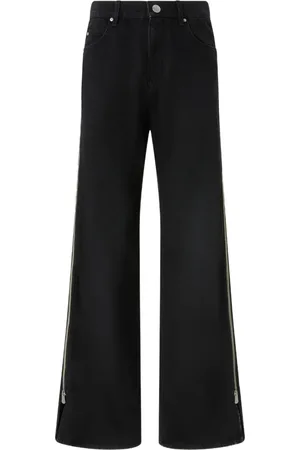 Pinko Side-zipped jeans