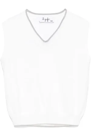 Il gufo Organic-cotton vest