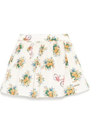 Moschino Floral-print skirt