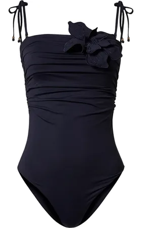 Twin-Set Floral appliqué swimsuit