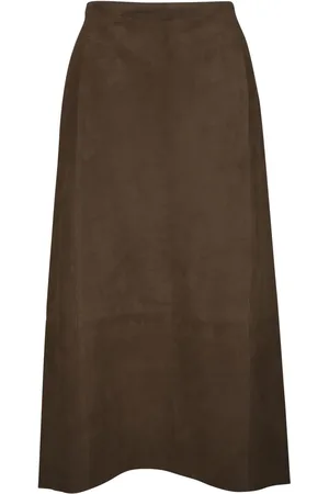 Vince Leather skirt