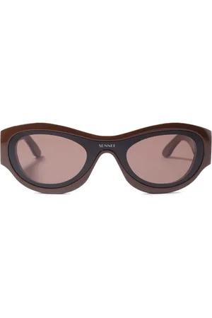 SUNNEI Geometric-frame sunglasses