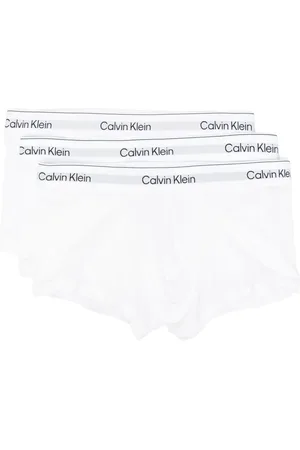 Calvin Klein Logo-waistband briefs (pack of three)