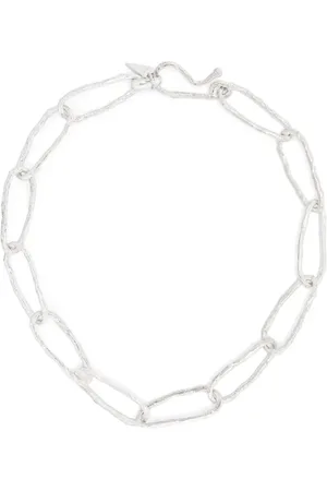 FORTE FORTE Hammered-effect necklace