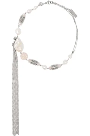 PESERICO SIGN Fringe-detailing freshwater pearls necklace