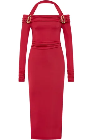 Rebecca Vallance Carmine midi dress
