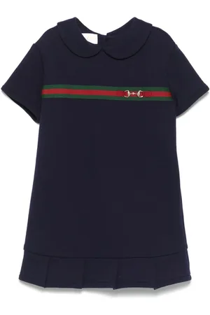 Gucci Web-detailed cotton dress
