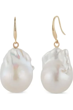 Mateo 14K yellow gold pearl earrings
