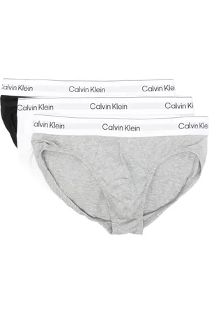 Calvin Klein Logo-waistband briefs (pack of three)