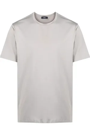 HERNO Short-sleeve cotton T-shirt